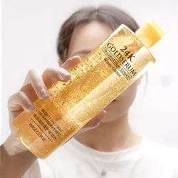 300ml Face 24K Gold Nicotinamide Toner idratare il controllo dell'olio restringere i pori Anti invecchiamento sbiancare illuminare il tono cura della pelle acqua