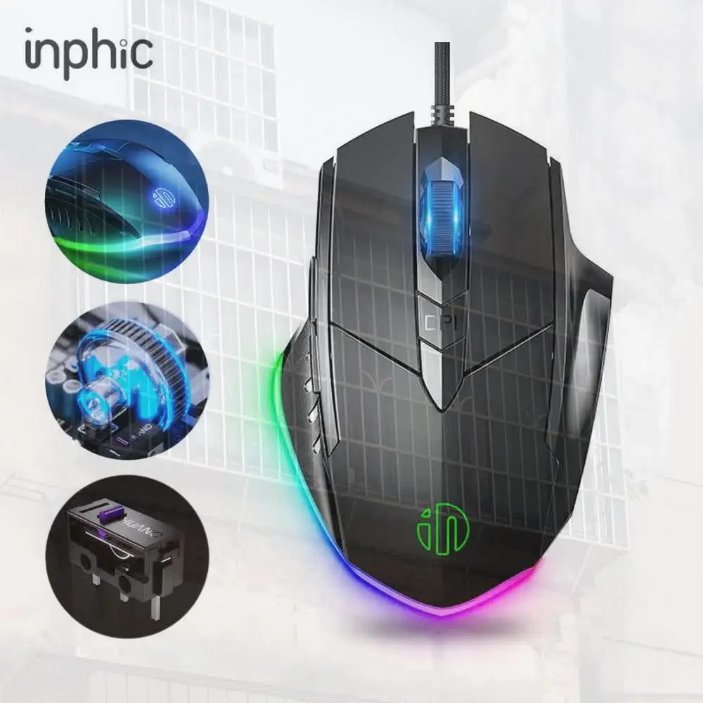 KW1 Wired Mouse Esp…