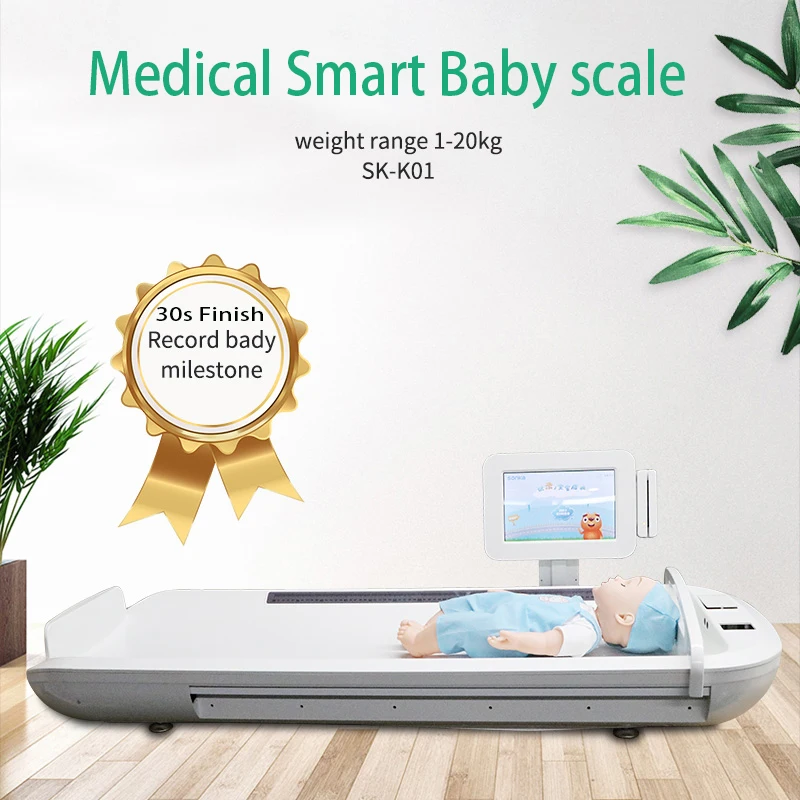 Digital Ultrasonic Baby Height And Weight Scale Weight Measuring Machine Bluetooth scale