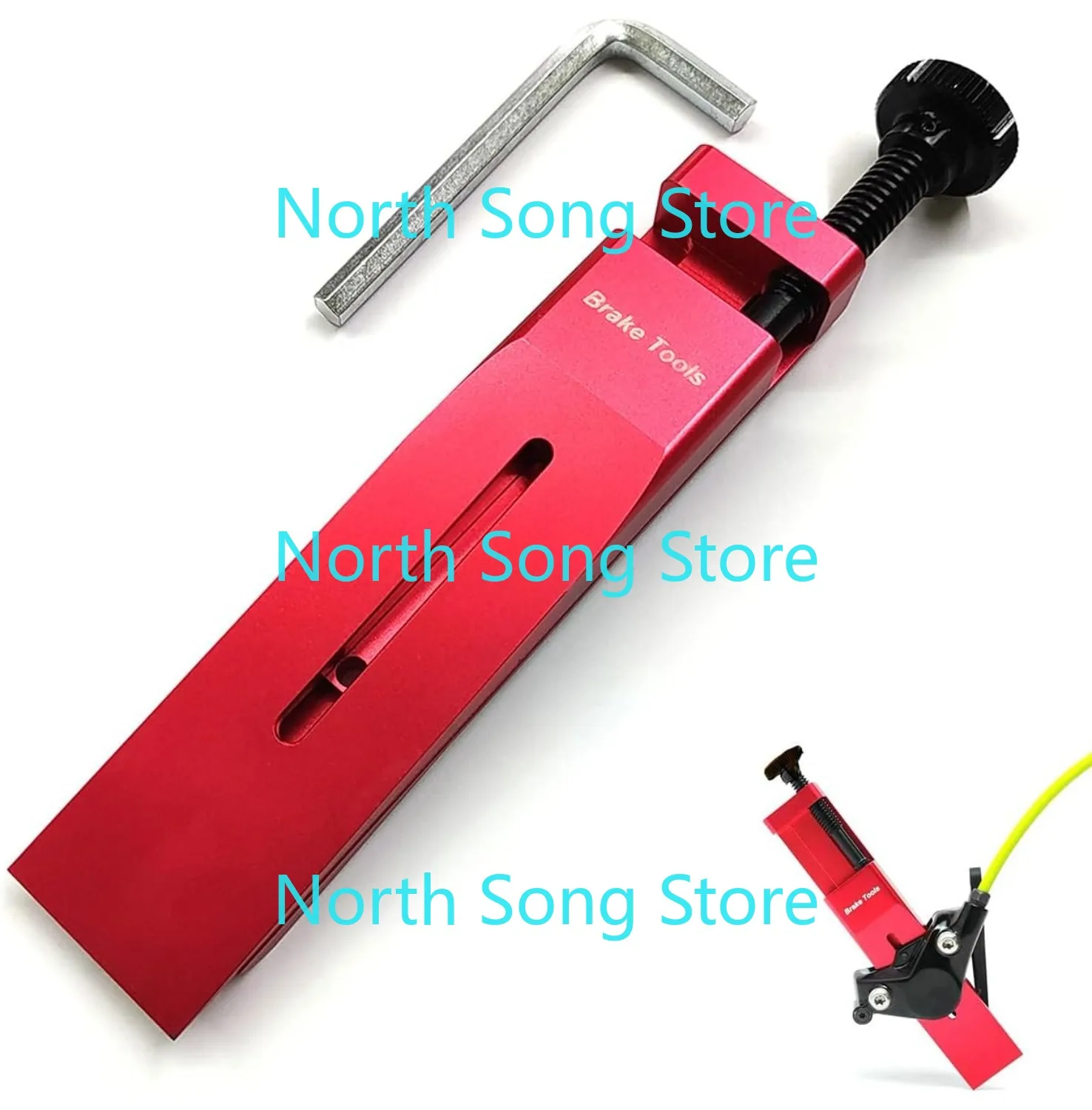 

Brake Tool for Sram, Bike Ultimate Piston Press Tool for Sram Caliper, Hydraulic Bike Disc Brake Caliper Piston Press Tool