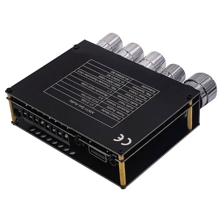 XY-S100L 2.1 Channel 50W*2+100W Bluetooth Audio  Audio Power Amplifier Board