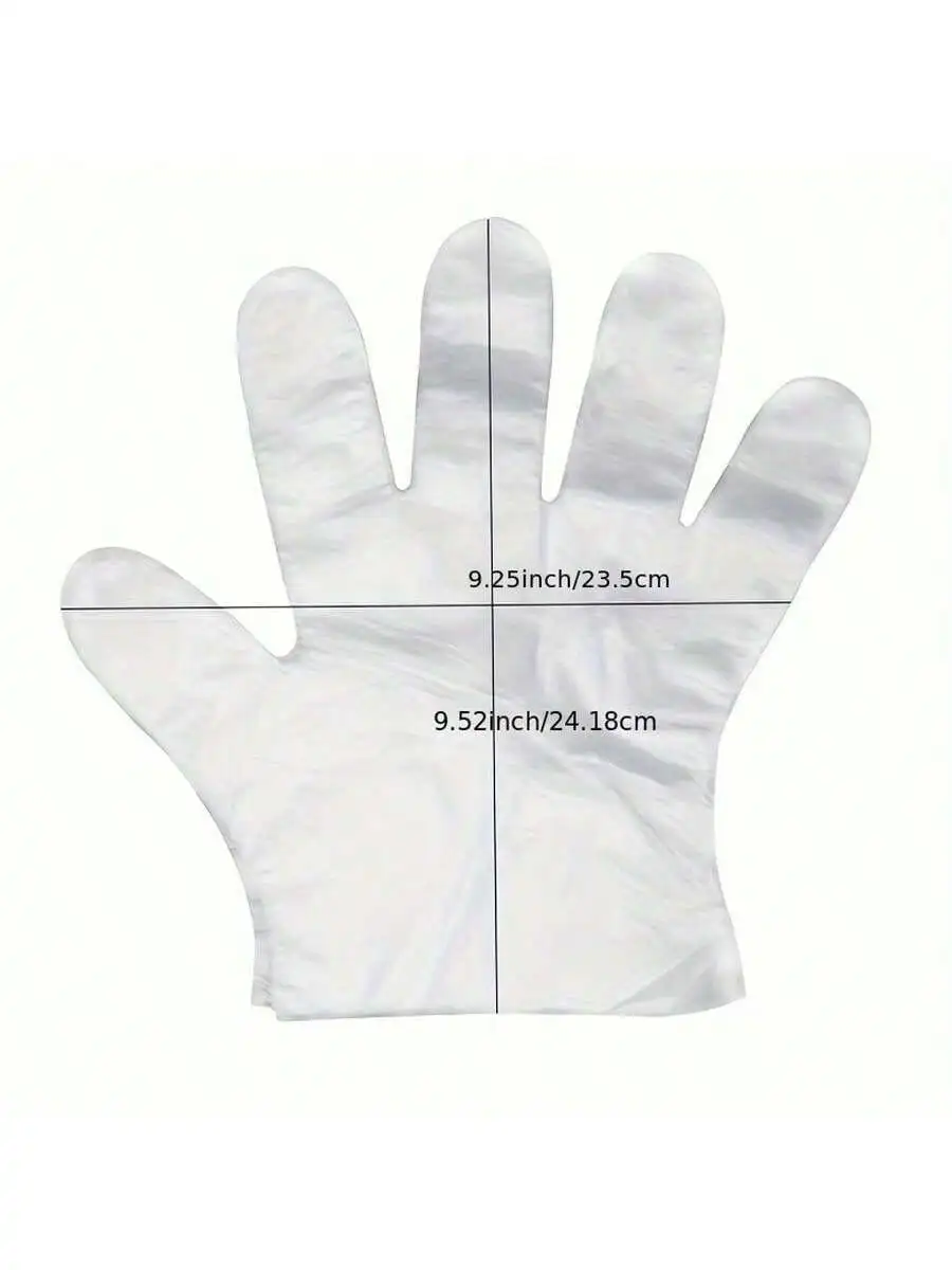 Commercial TPE Gloves Bulk 200 Pcs, Durable & Oil Resistant. Food Safe, 20cm, Cost Effective - Image 6