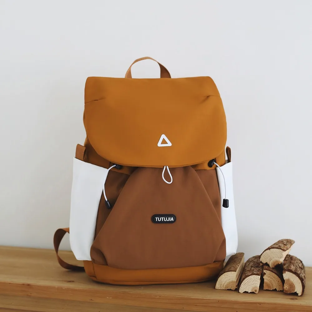 

High Value Leisure Students Junior Schoolbag Travel Hong Kong Style Couple Large Capacity Ultra Light Backpack Multi-function