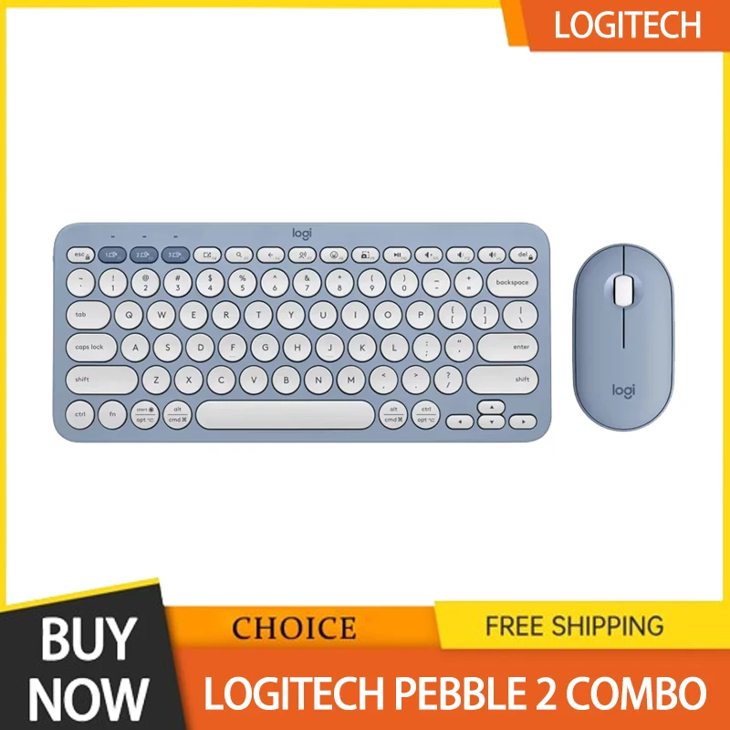 combo-inalambrico-logitech-pebble-2-teclado-y-raton-silenciosos-y-portatiles-personalizables-logi-bolt-bluetooth