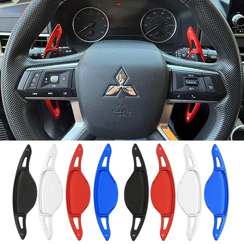 

Paddle Shift For Mitsubishi 2022 Outlander ZM ES SE SEL LS Car Steering Wheel DSG Shifter Extension Trim Gear Stickers Aluminum