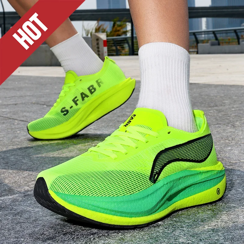 

Кроссовки для повседневного марафона, мужские спортивные прогулочные легкие дышащие женские удобные спортивные нескользящие кроссовки для отдыха