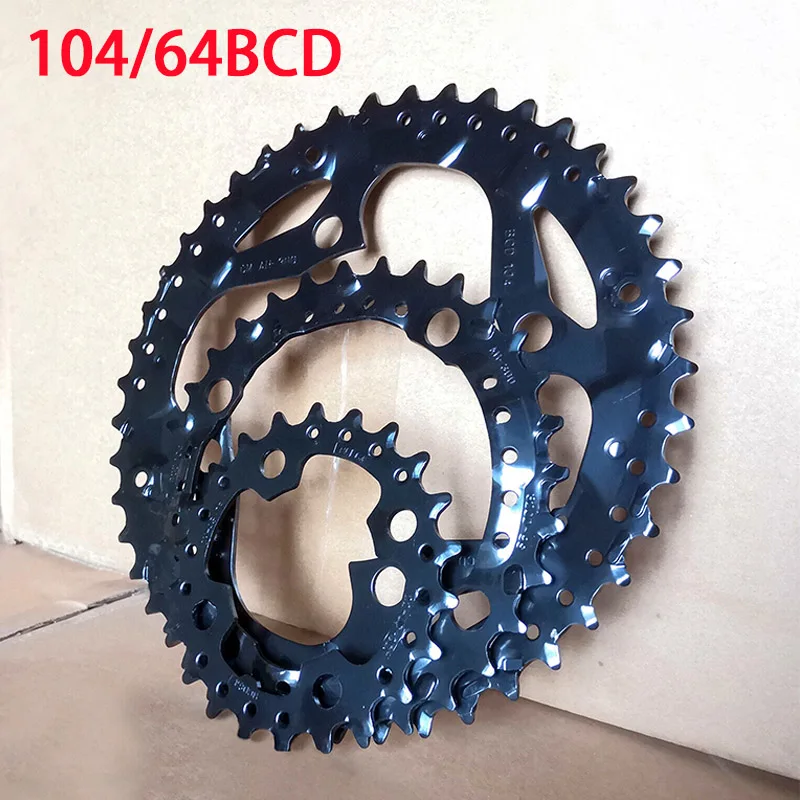 104bcd 64bcd Chainring  MTB Bike Crankset 24/26/32/38/42T Double/Triple Speed Mountain Bicycle Chain Ring BMX Sprockets