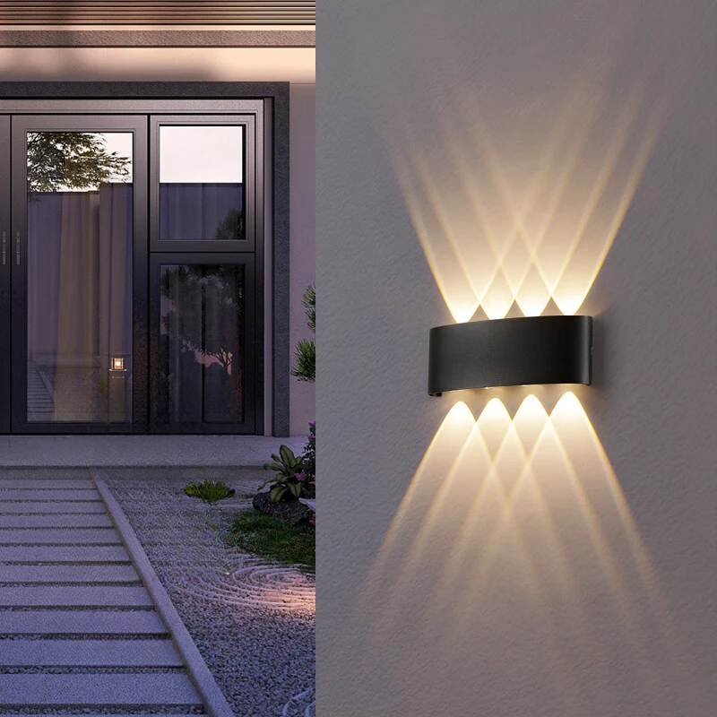 outdoor impermeavel led wall light simples lampada moderna patio villa hotel corredor varanda interior decoracao 01