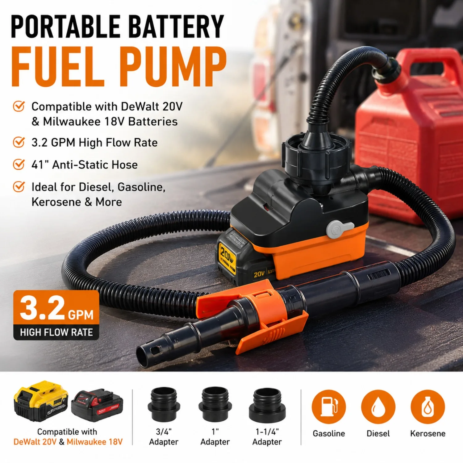 portable-fuel-transfer-pump-compatible-with-dewalt-milwaukee32-gpm-high-flow-transfer-pump-with-41-hose-for-diesel