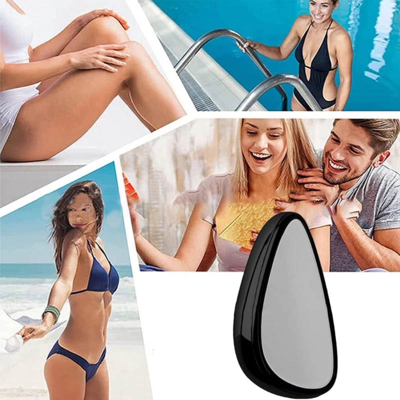 ماكينة إزالة الشعر الزجاجية بدون ألم لإزالة الشعر للنساء، أداة تجميل منزلية