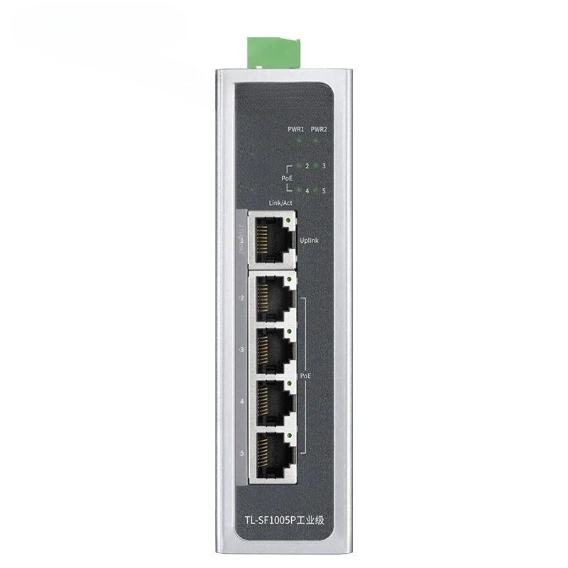 

TL-SF1005P industrial grade 5-port 100M POE industrial network switch