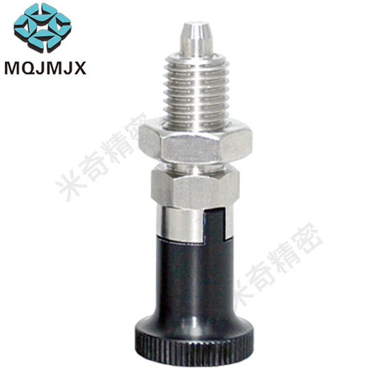 Carbon & Stainless Steel Self Locking Knob Plunger SXPKT SXYKT Indexing Plunger Spring Locating Pin M5 -M16 For Automation