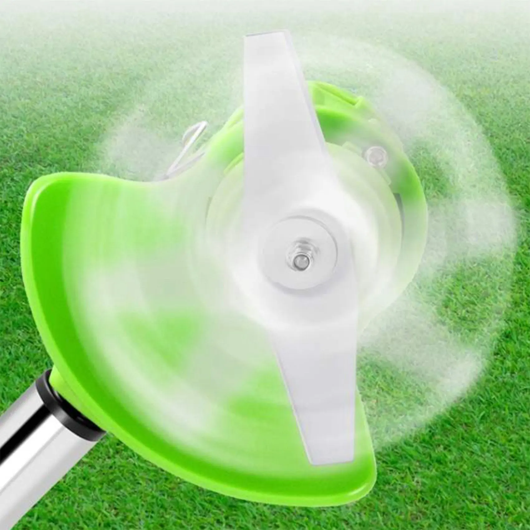 ABKJ-80 Stück Kunststoff-Rasentrimmerklingen Rasenmäher-Trimmerzubehör Rasenmäherklinge Kabelloser Trimmer Gartenwerkzeug