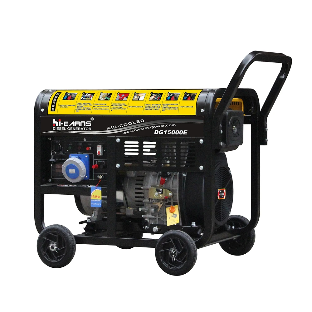 

10KW 10KVA 13KVA 50HZ 3000rpm air cooled 1105 engine 25L fuel tank 762cc die·sel generator