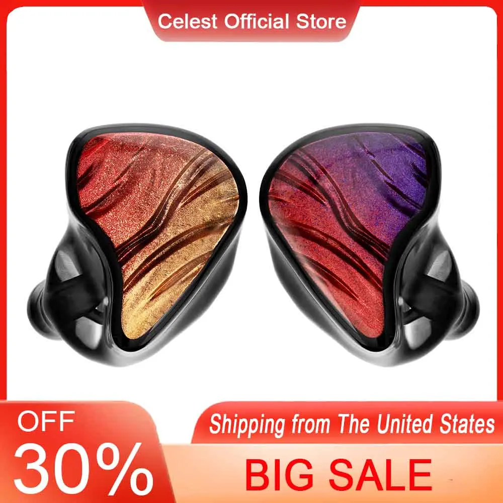 

Celest IgniteX Beast Earphones 1DD+1BA In Ear Monitor Hybrid Dual Driver IEMs 3.5mm Type-C With MIC Cable Audio Headset