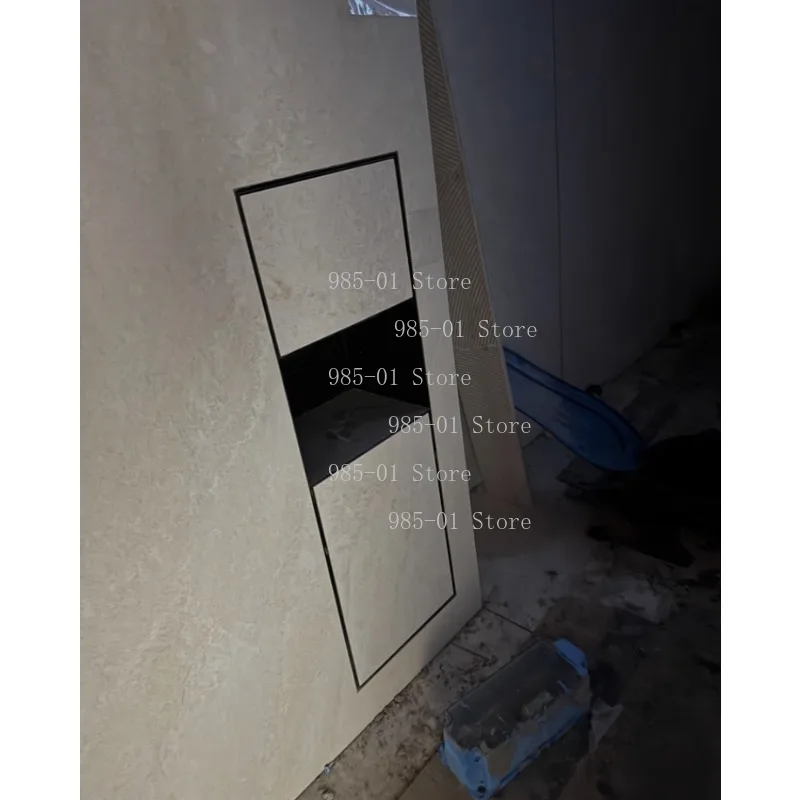 

304 Stainless Steel Niche Toilet Hidden Trash Can Embedded Tissue Box Concealed Toilet Niece Storage Can Customized