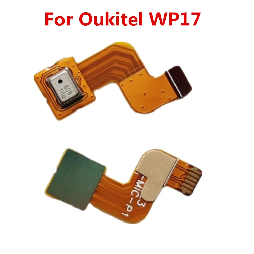 

Pop для Oukitel WP17 Cell, новый оригинальный микрофон, FPC, боковые детали, гибкий кабель для микрофона, запасные части
