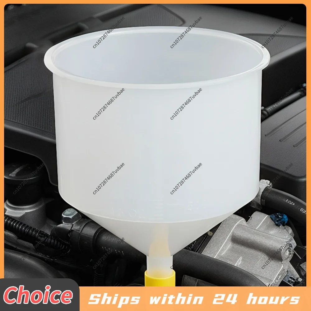 15-Piece No-Spill Engine Oil Funnel Kit with Adapters Spill Free Vehicle Radiator Coolant Filling Funnel for Most Vehicle Types