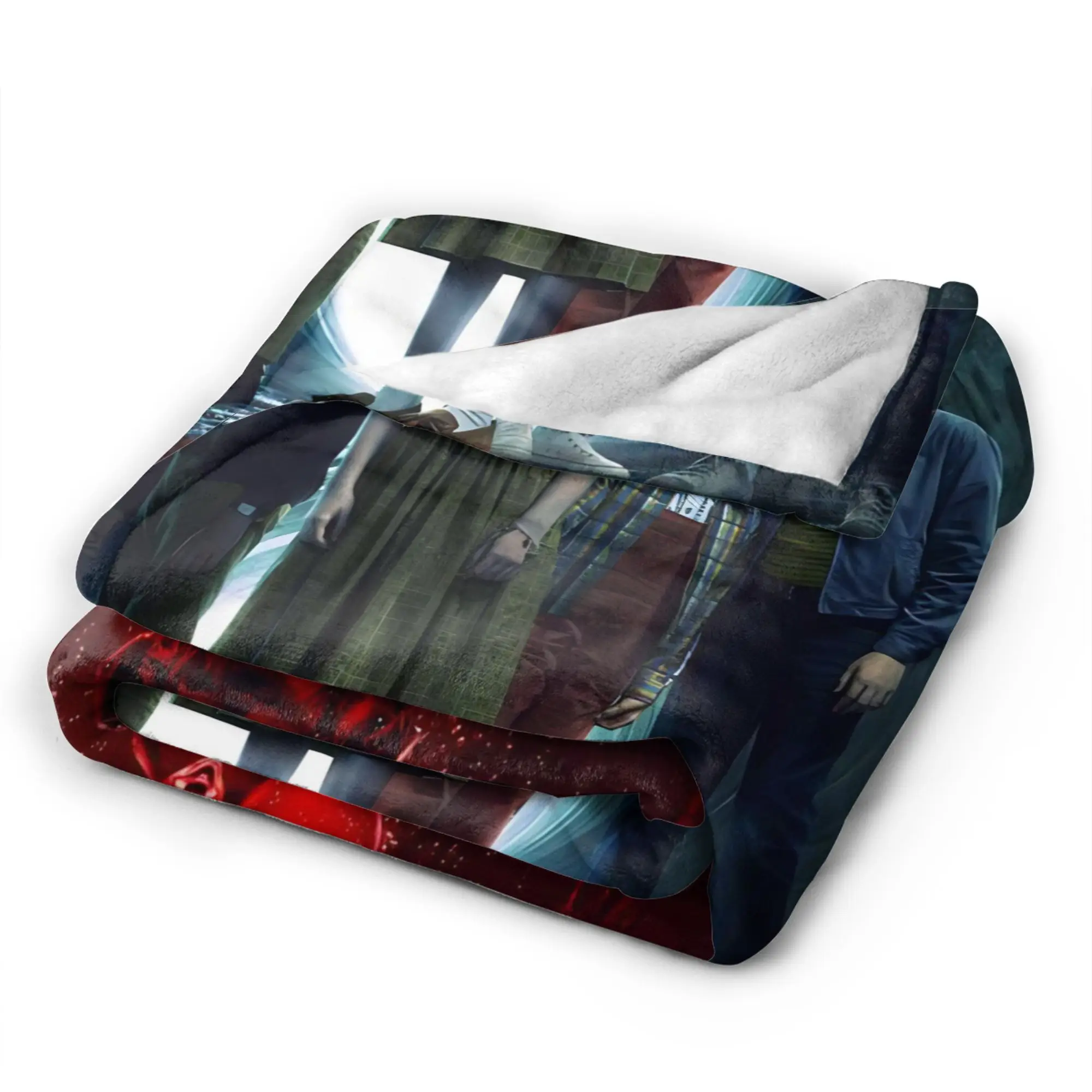 تكنولوجيا المعلومات مرحبا بكم في ديري دائما العيون البطانيات جودة فائقة النعومة الفراش يلقي الشتاء الفتيات الفتيان ديكور المنزل الجدة المفرش