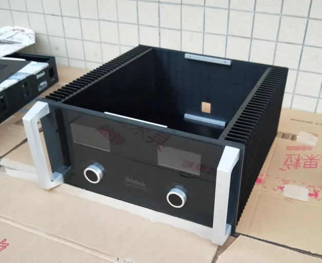 Mcintosh-オールアルミニウムアンプシャーシ、プリアンプケース、アンプエンクロージャー、diyボックス、430x150x400mm、新品