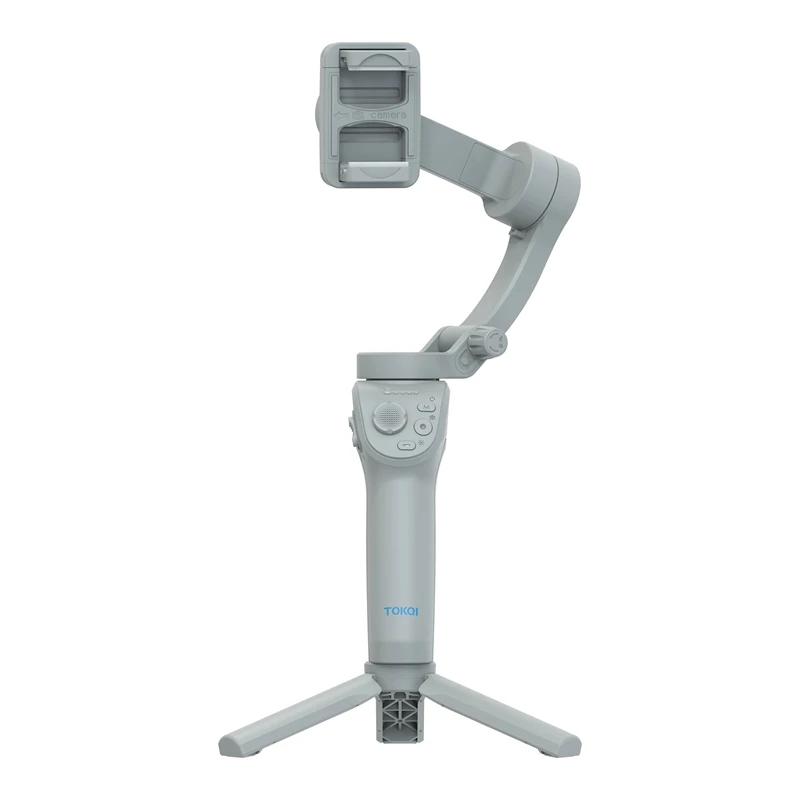 

TOKQI Cell Phone Face Tracking Anti-Shake Three-Axis Stabilizer Bracket Three-Axis Stabilizer Bracket