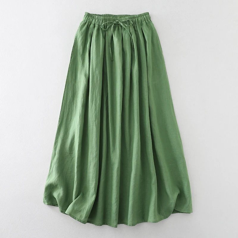 Een irt Top f Rok Set Nieuwe Chinese Sle Reform Song Dynas Hanfu Dameskleding Katoen Lange Sve V-Ne losse Fit