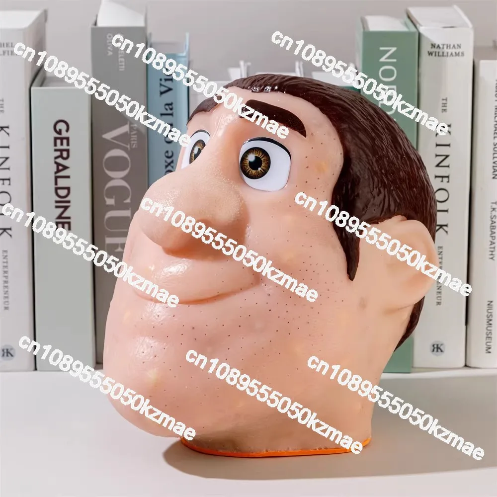 Ultra-Realistic Silicone Mannequin Head | Eco-Friendly, for Blackhead/Strawberry Nose & Pimple Simulation (Medical Science Use)