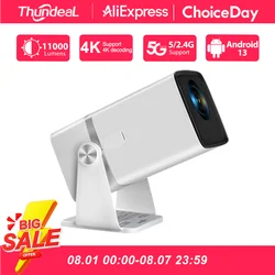 ThundeaL HD Mini Projector TD90 Native 1280 x 720P LED WiFi Projector Home Theater Cinema 3D Smart Phone Video Movie Proyector