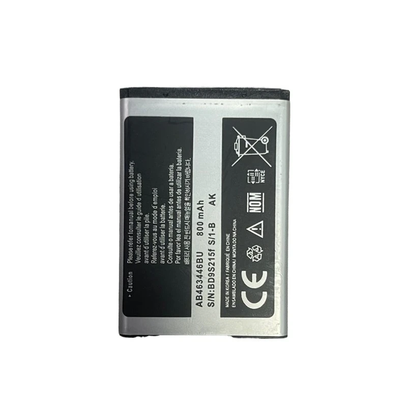 جديد 3.8V 800mAh بطارية AB463446BU لسامسونج GT-C3010 C3011 C3520 SGH-E250 E900 M620 E1080 E1150 E1272 X160 X200 X210