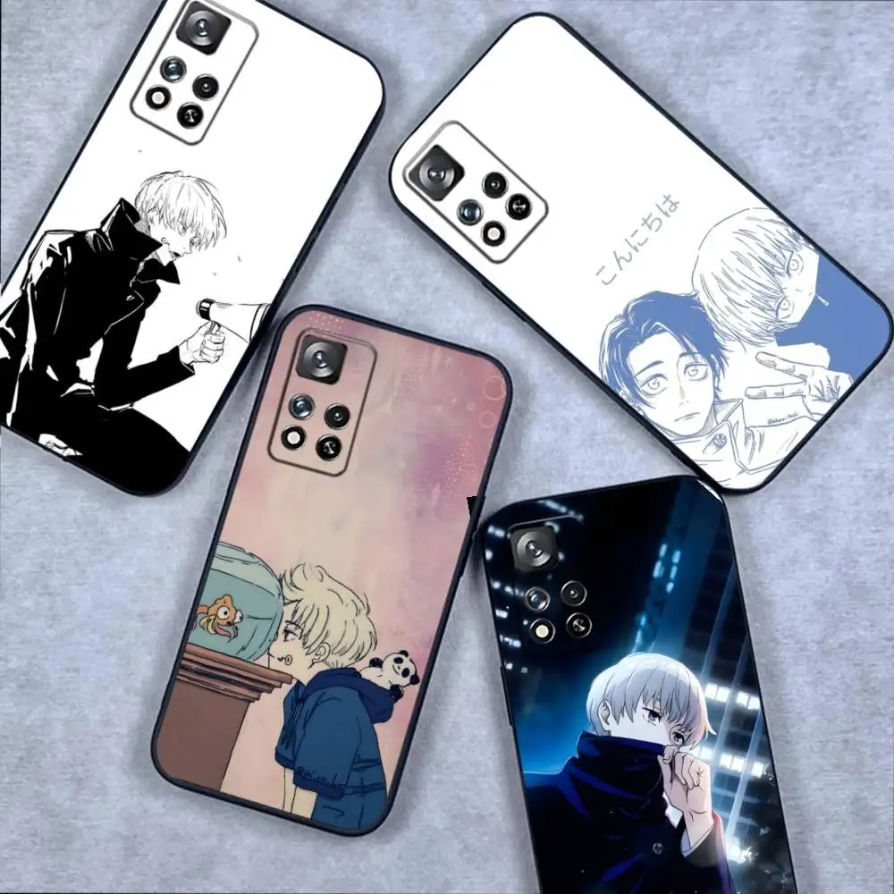 

Anime Toge Inumaki Phone Case For Samsung S 25,24,23,22,30,21,10,9,Ultra,Plus,Lite,FE,4,5G Black Soft Case