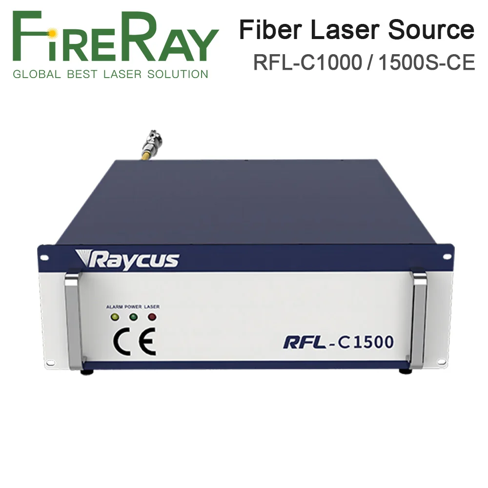 

FireRay Raycus Global-Series RFL-C1000S-CE / RFL-C1500S-CE 1000 Вт 1500 Вт волоконный лазерный источник для лазерной резки и сварочного аппарата