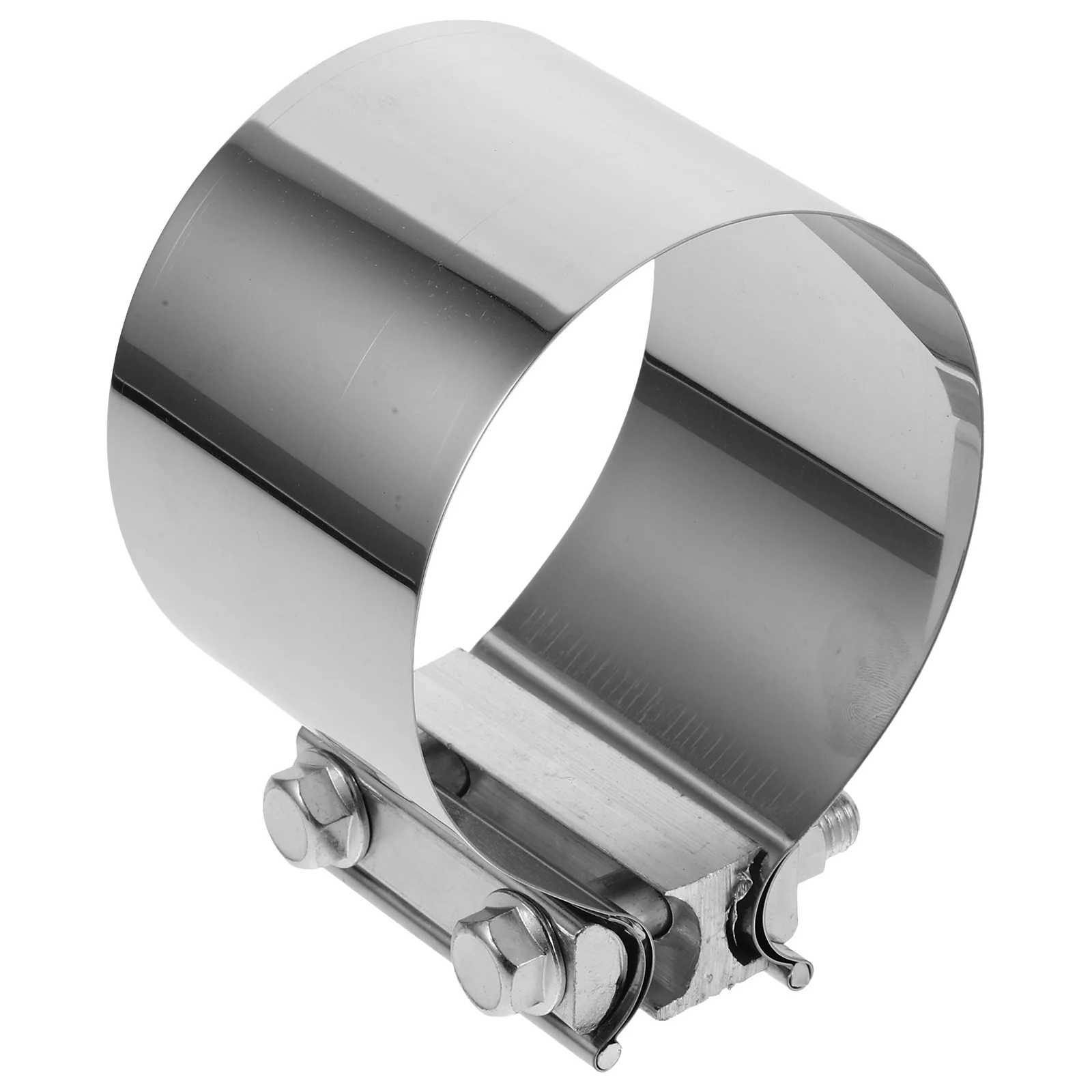 

Stainless Steel Exhaust Clamp 4 Inch Universal Fit Leak Repair Band Pipe Connector Sleeve Coupler Tool Kit For Car Exhaust