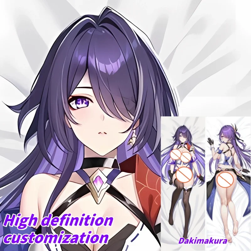 

Dakimakura Anime Honkai: Star Rail Acheron Double-sided Print Of Life-size Body Pillowcase Gifts Can be Customized