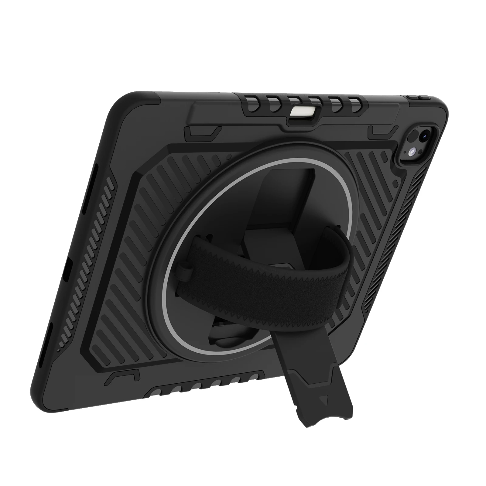 

Чехол-подставка для iPad Air 13 2026 M4, 2025 M3, 2024 M2 Pro 13, 2025 M5, 2024 M4 Pro 12.9, 2018-2022 3-го, 4-го, 5-го, 6-го поколений. Вращающаяся крышка