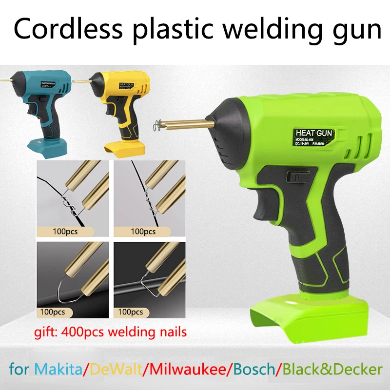 

Сварочный аппарат для пластика, комплект для ремонта авто, терморежущий инструмент для ремонта степлера для Makita/DeWalt/Milwaukee/Bosch/Black&Decker