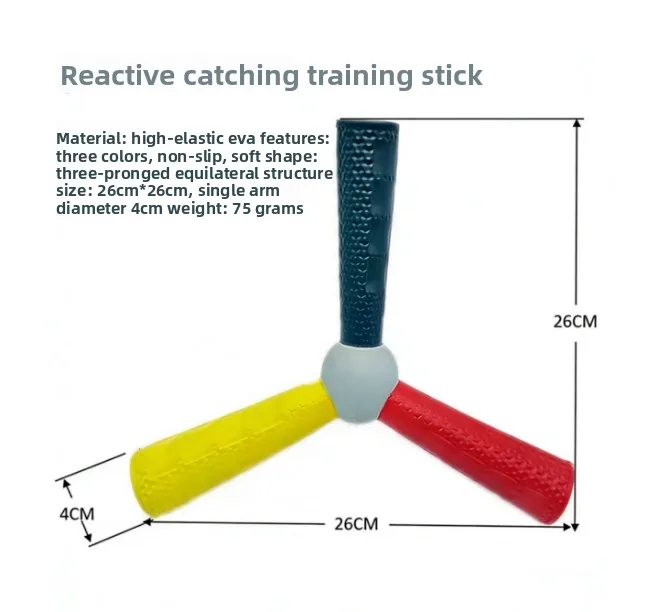 New Reaction Speed Trainer - Hand-Eye Coordination Tool for Baseball & Basketball (HECOstix Style)