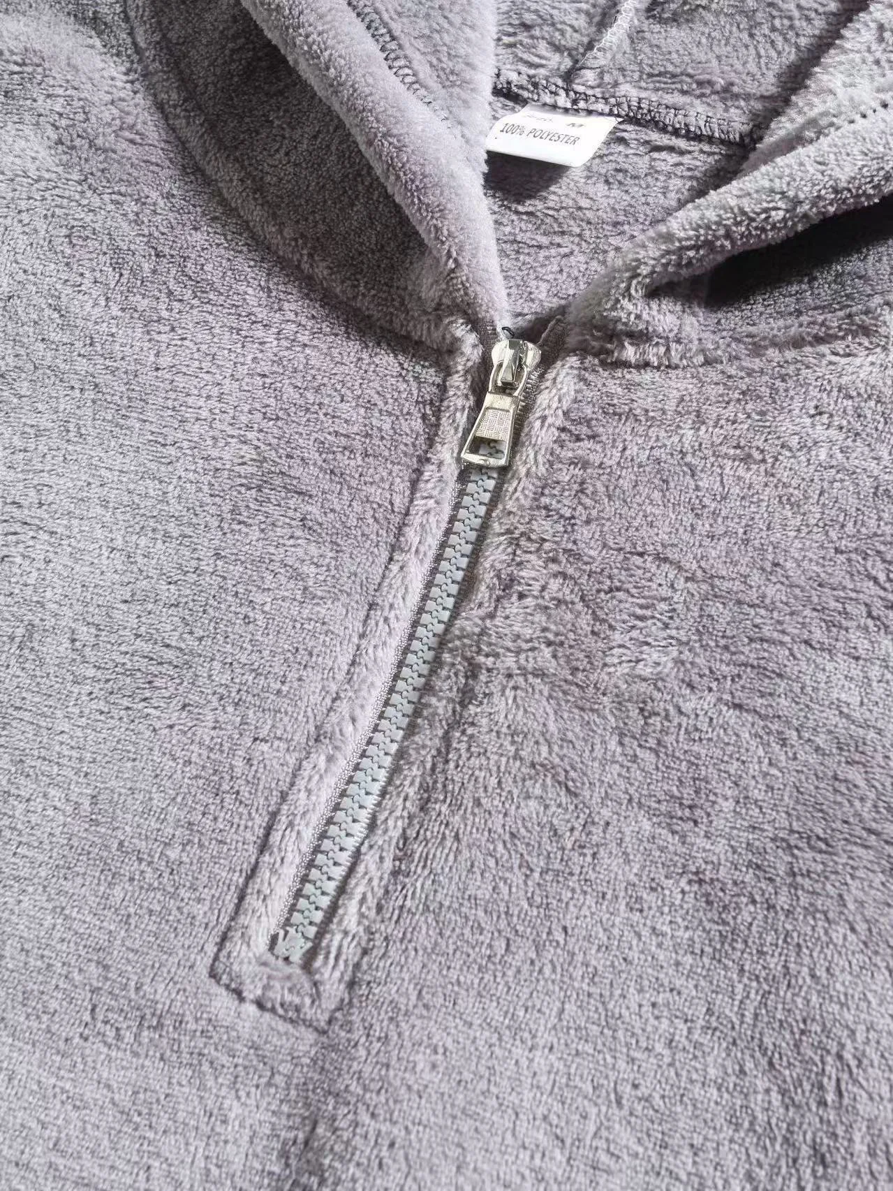 2025, Winter-Herren-Hoodie, Sporthose, einfarbig, warm, winddicht und kältebeständig, Sport-Set aus Wolle, lässiges Sport-Set, zweiteiliges Set – Detail 13