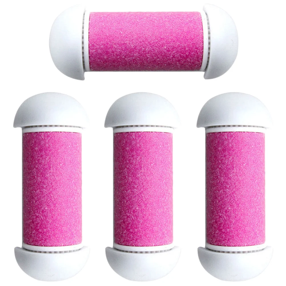 

1Set Electric Foot File Replacement Roller Heads Plastic Foot Care Tool Waterproof Replacement Part for Dead Skin Removal
