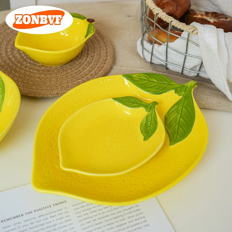 Cartoon Lemon Shape…