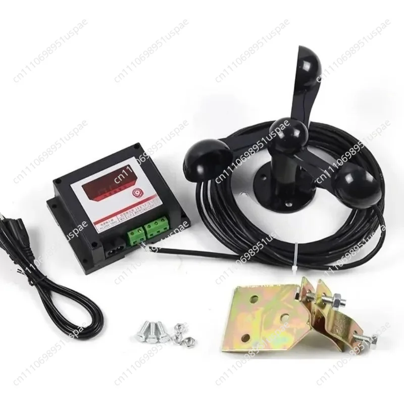 Suitable for Tower Crane Wharf Navigation Anemometer Alarm Meter Aluminum Alloy Wind Blade