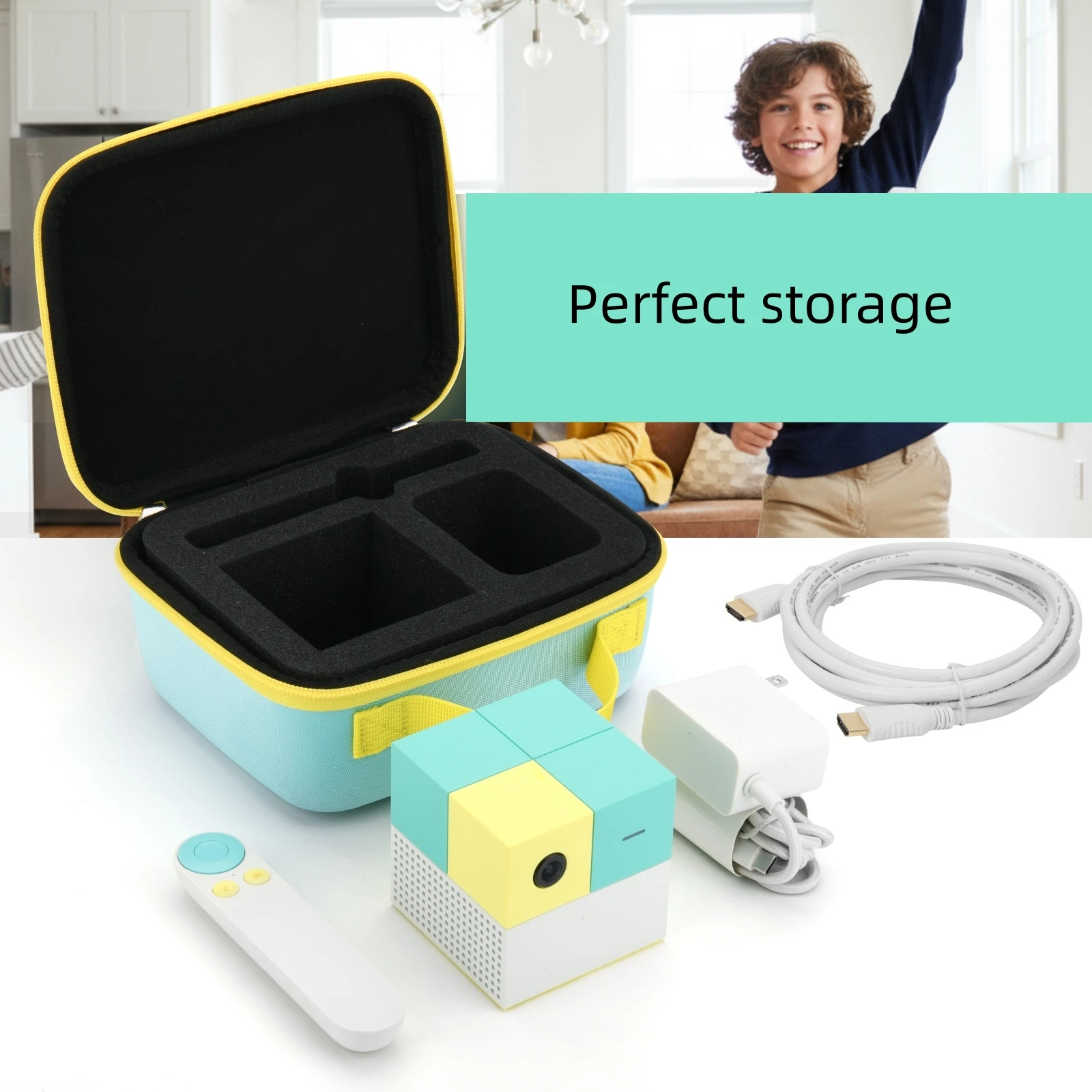 

For Nex Playground Video Game System Storage Bag EVA Hard Shell Dust And Collision Prevention