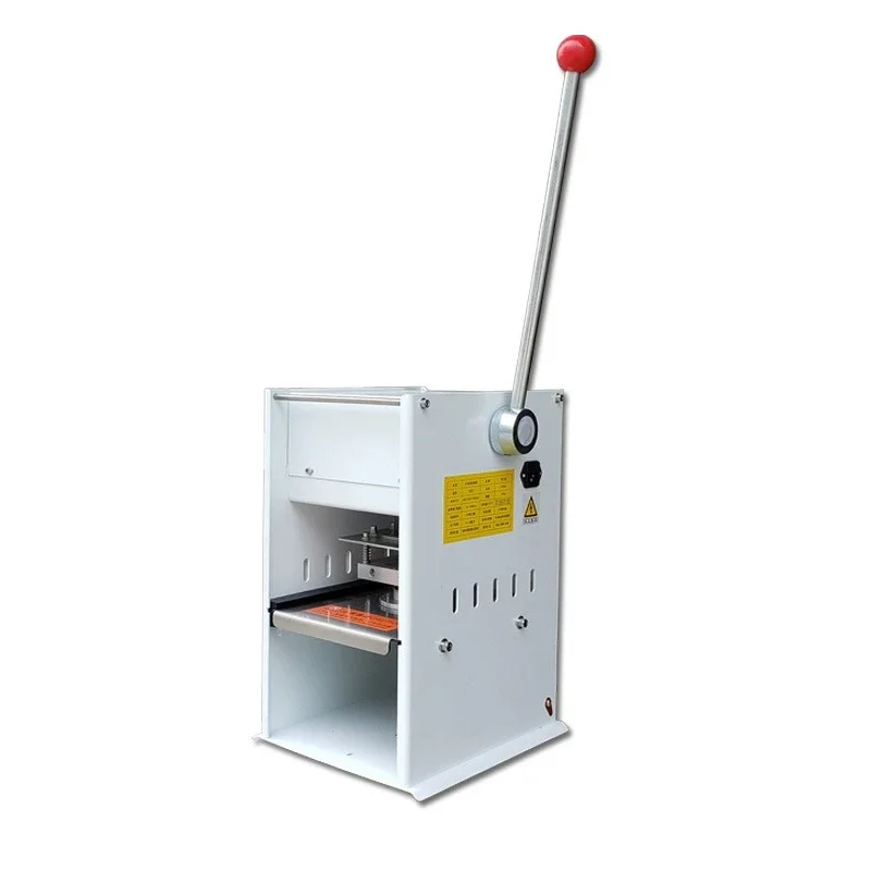 

Manual scented tea small pot tea sealing machine, scented tea aluminum foil film sealing machine 4 heads small can packaging