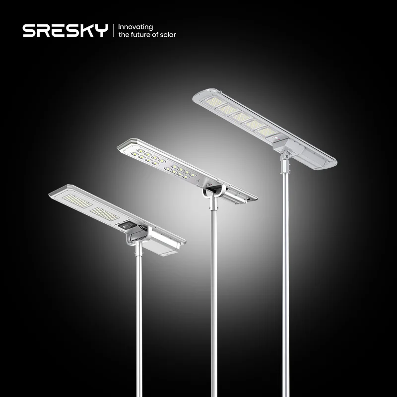 

SRESKY Lampadaire Solaire 60W 80W 100W 120W 150W All in One Solar Street Light Led Solar Street Light Solar Road Light