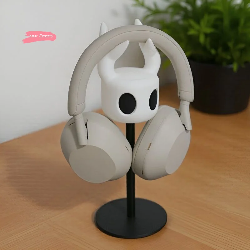 Y-1PC Anime Hollow Knight Silksong Spielfigur-Stil Kopfhörerständer Controller-Halter Desktop-Dekoration