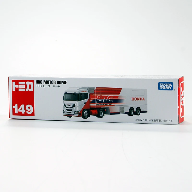 TAKARA TOMY Tomica NO.149 HRC MOTOR THUIS Legering Auto Speelgoed Motorvoertuig Diecast Metaal Model Cadeau voor Kinderen