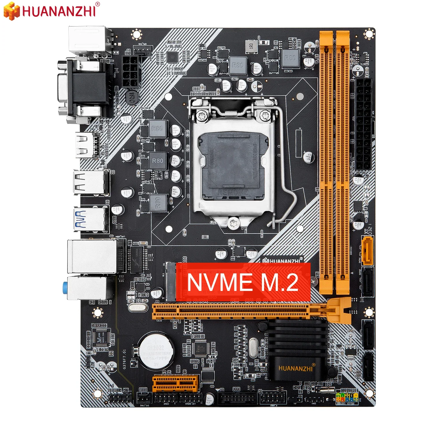 B75 Motherboard LGA 1155 For original Chipest DDR3 Memory SATA3.0 NVME For I3 I5 I7 Xeon Series Desktop computer mainboard