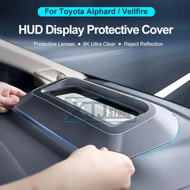 Fit For Toyota Alphard 40 Vellfire AH40 2024 Head Up Display Protection Mat HUD Protective Cover Interior Modification