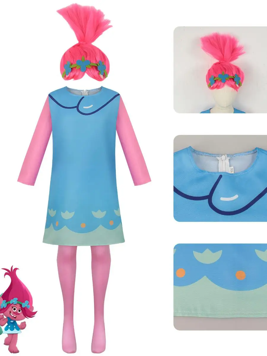 New Magic Hair Elf Costume Anime Bobo Dr Performance Stage loween Costume Women's Traditional Clothing Ethnic Stage Wear
