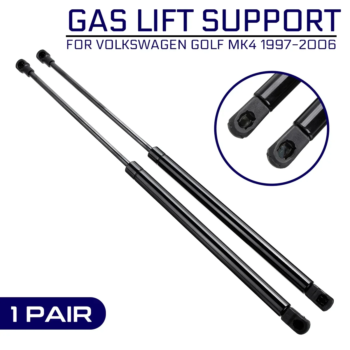 2pcs Strut Bars Rear Trunk Tail Lift Supports Gas Strut Rod Arm Shocks Damper Replace For Volkswagen Golf MK4 1997-2006 Estate