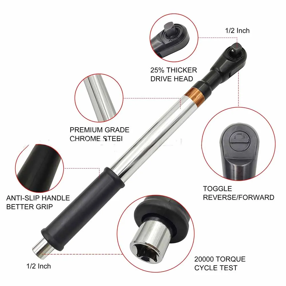 

2-in-1 Self-contained Ratchet Extended Wrench, Electric Extension Car Wrench,Four-wheel Alignment Angle Adjustment